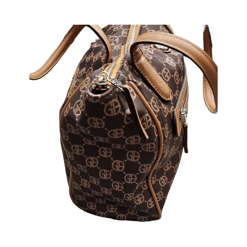 Customer Return Giani Bernini Logo nylon Tote Bag